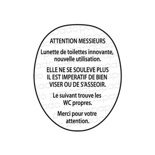 Affiche Notice d'utilisation