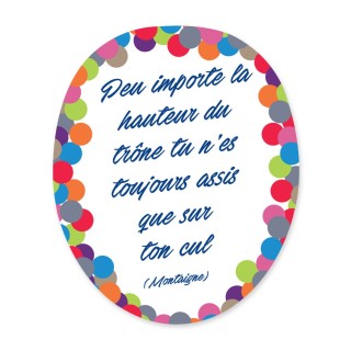 Le Sticker Montaigne Papado®