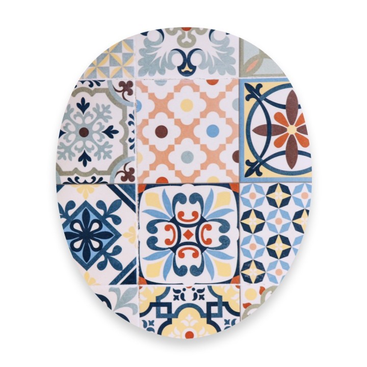 Papado® Mosaic Sticker - Durable WC Seat Decal