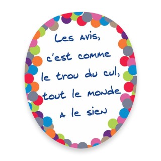 Sticker Les avis Papado® - for toilet seat