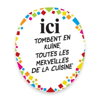 Sticker Maravillas Papado® - Vinilo WC resistente