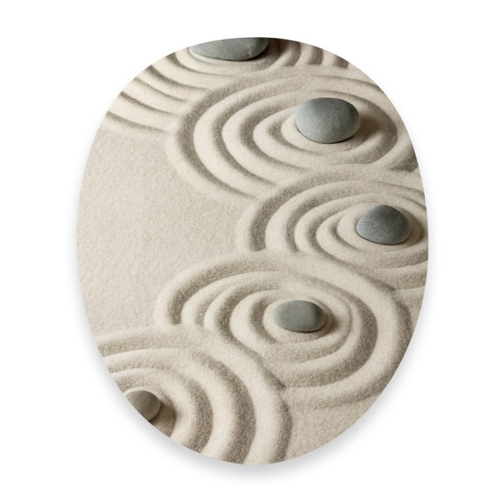 Le Sticker Sable Zen Papado®