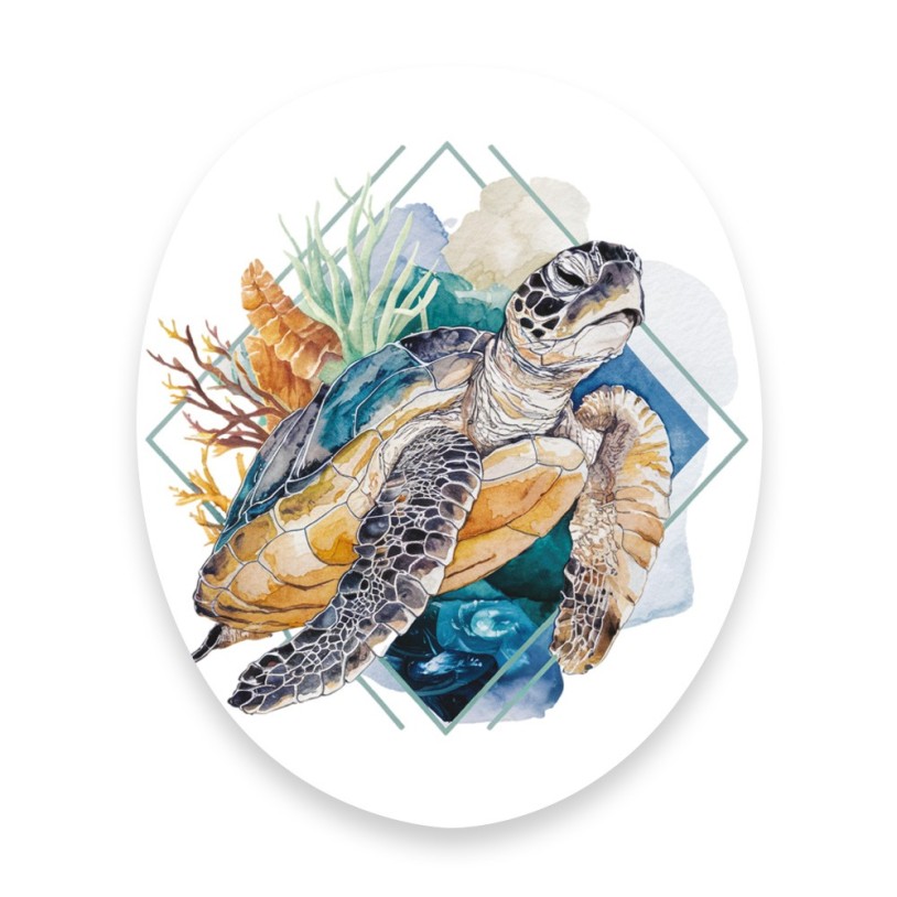 Le Sticker Tortue Papado®