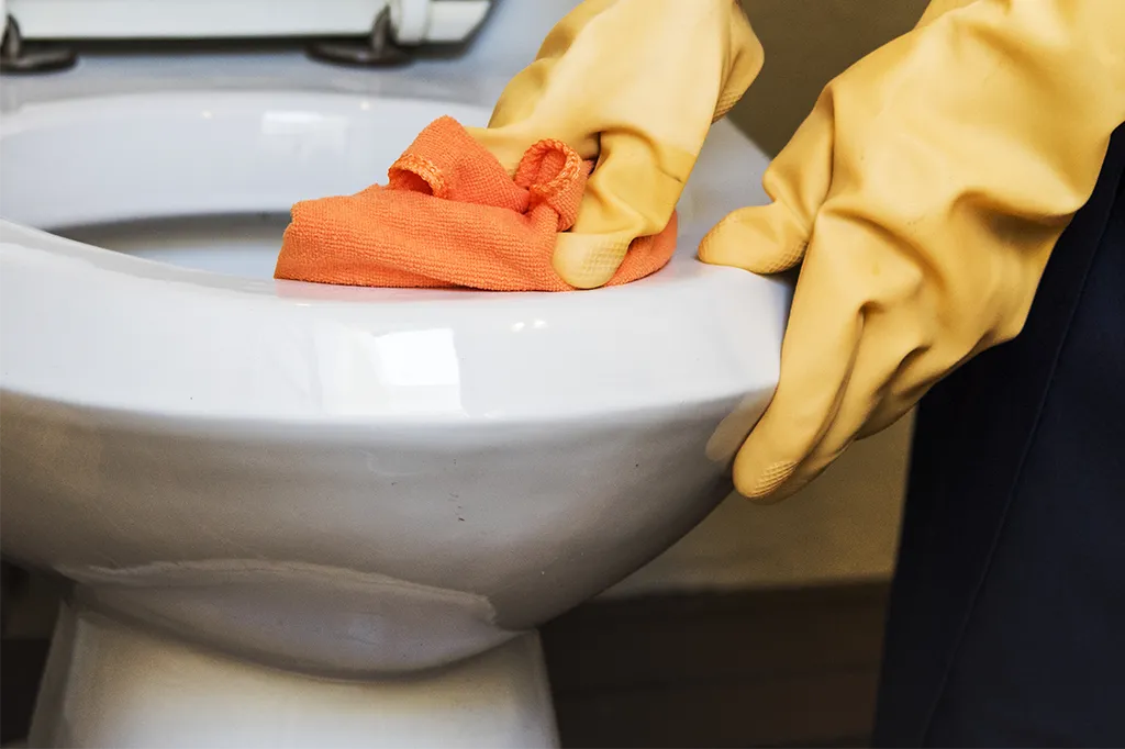 nettoyage de toilettes