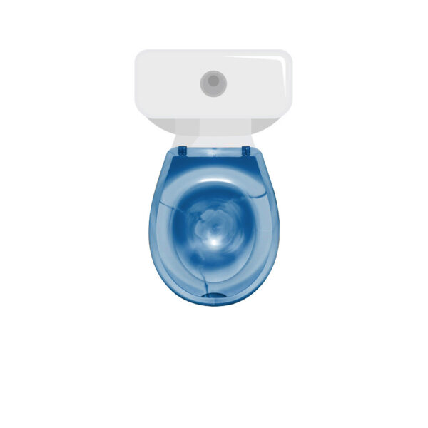 cuvette papado bleu marbré